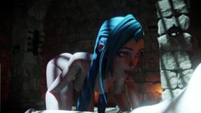 Petite Jinx Provides Sloppy Dick Cleaning Services