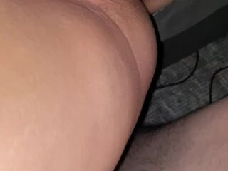 Pregnant wife’s horny pussy dripping