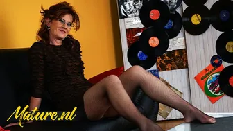 Irena's Desperate Masturbation Session on the Couch