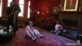 Service day: Curvy slave gets creampied after a long day of foot worship