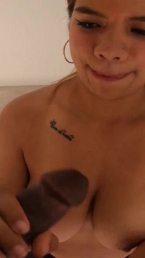 Spectacular moment from &quot;Big Tits Slut Having My Wet Pale White Latina Mouth On Your Big Dick Is Everything You Need To&quot;