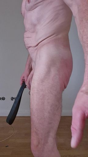 Belt on ass