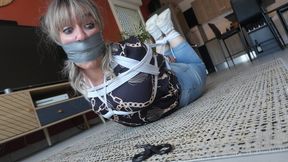 The French Girl - A Housewife Bound And Gagged