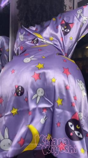 2 min moonie robe ass worship tease