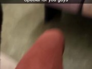 Public flashing in a train