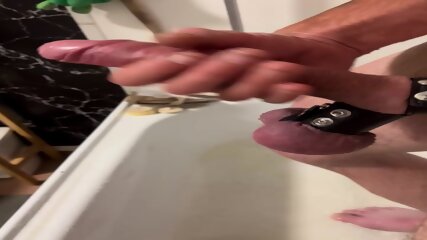 Having a Little Tug In The Shower