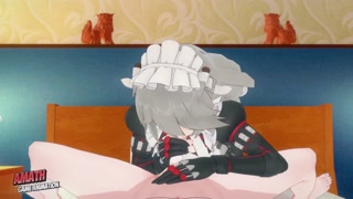 The sensual Alexandrina Sebastiane from Zenless Zone Zero has big tits and a delicious pussy to cum