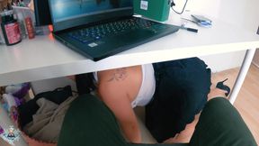 Naughty Secretary Shows What Else She Can