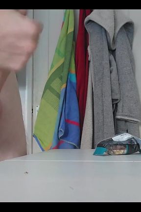 Blowing a Thick White Load