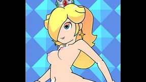HOT Nintendo Princesses Daisy, Peach, Samus & Rosalina in Anime Action