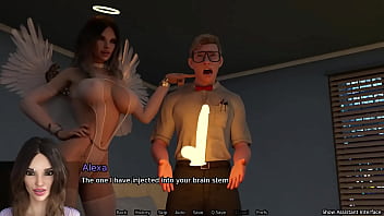 Using Both UR Cocks To DP An Angel Bot- Sexbot #24 Gameplay