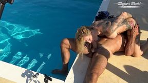 behind the scenes of stacy firedoll – poolside chemistry