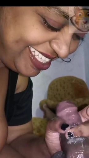 Indian Girl Good Head and Blowjob