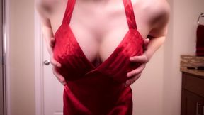 RED SATIN SENSUAL JOI 1080P