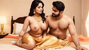 Hot Indian Bhabhi fucked rough by old Father in law