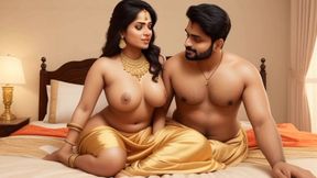 Hot Indian Bhabhi fucked rough by old Father in law