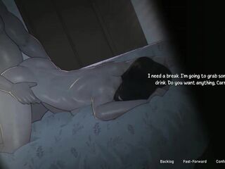 Son ask step daddy to impregnant his wife - sex scene