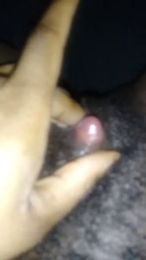 Clit masturbation wet pussy