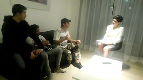 mentiras que terminan en orgia en un consultorio