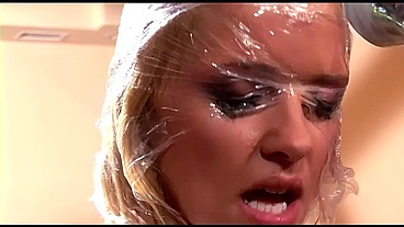 Hannah Harper And Taryn Thomas Gets Their Asses Rammed With Strap Ons