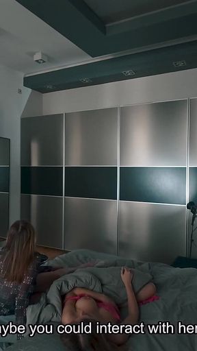 S5e4 Bts Pt1: Step Mom & Fanta Sie Blowjob Prep in Sexy Tease Setup?