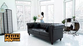 SELF PERSPECTIVE - Anastasia Brokelyn yields to your allure and mounts you in POV