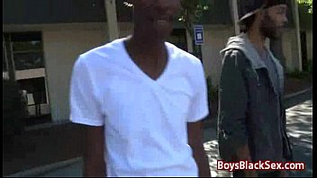 White Skinny Gay Boy Suck Big Black Dick 08