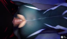 Cosplay Character Drains Massive Cock with All Her Holes in Intense POV Scene