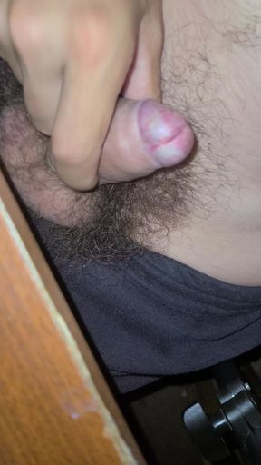 Jerking Off My Tiny Cock and Cumming