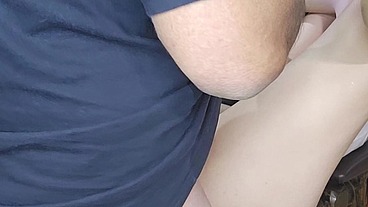 Stepdaughter wanted a second creampie in her pregnent pussy
