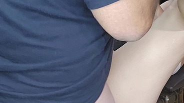 Stepdaughter wanted a second creampie in her pregnent pussy