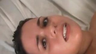 Fyr knuller i rumpa, kurvete jente