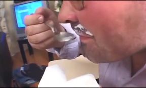 Naughty whore gets her pretty face ans asshole fucked by buff stud