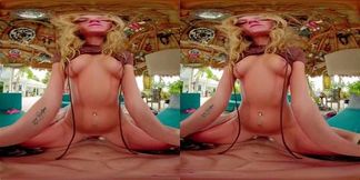 Morning Poolside Creampie Virtual Real Porn