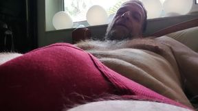 Visit Step-dad in His Y Fronts