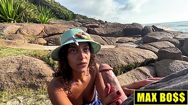 Caught fucking Latina co Worker at brazillian beach - Max Boss - COMPLETE