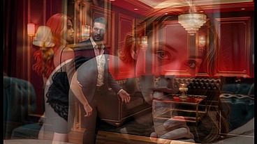 Samanta has a nightclub just to please her clients, that is only those who have a lot of money - porn in Spanish - audio in Spanish - ai porn