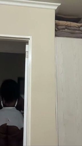 BBW Giantess Striptease & Tits Worship