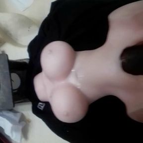 BUST MY SEXDOLL OPEN WITH MY BBC