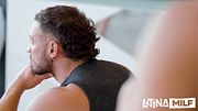 Hot Yoga Girl Uses Guy To Stretch Her Ass And Pussy part 10