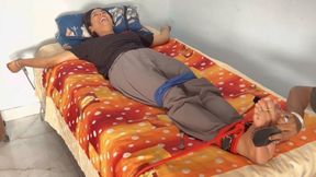 Beautiful Indian Wife Tied to the Bed for Sensational Non-Stop Tickling! | Sensational Non-Stop Tickling on Beautiful Indian Wife – She Can’t Control Her Laughter