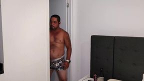 pornstar brasil - bear fat cock jerk off cumload