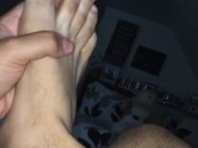 Dirty feet need cleaning
