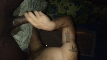 Fodi gostoso com o cafuçu que ficou apertando o pau pra mim na rua