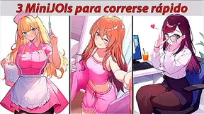 Nurse GF Tempts You Before Taking Your Load in Hot Hentai JOI Action