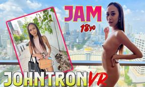 18yo THAI TOP MODEL SEDUCED INTO HER FIRST PORN
