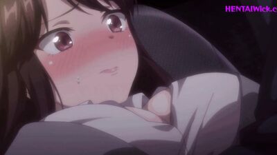 Watch this boss resist his busty secretary in a hot backseat sex session!