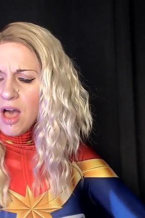 Captain Marvel Sexually Dominate Bucky