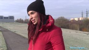 Jessica Red gets cash for Sex Deal in a Car