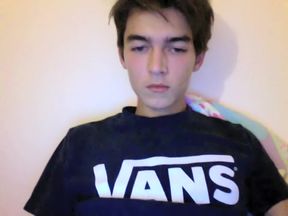 Exotic male in crazy handjob, solo male gay sex scene